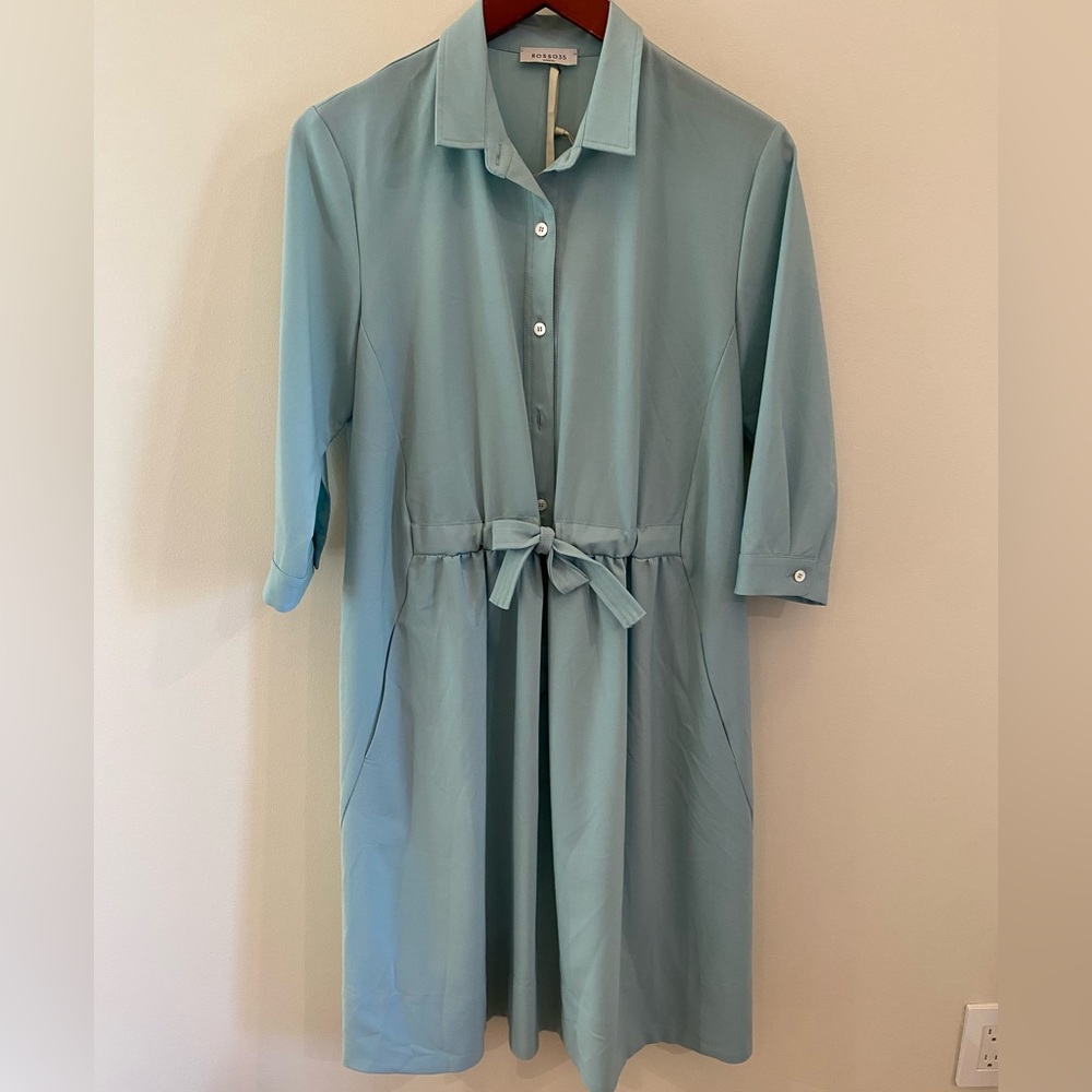 ROSSO35 NWT. Mint green dress. Size 46 Italy, size 10 US. Beautiful material.